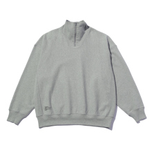 CLASSIC TERRY SWEAT HALF ZIP - H.Gray