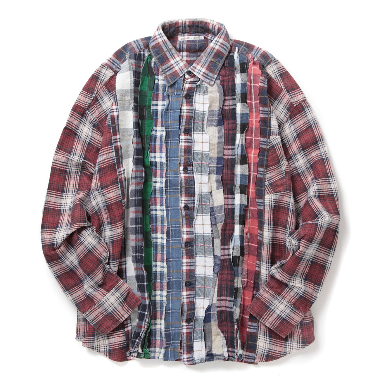 Needles / ニードルズ | Rebuild by Needles - Flannel Shirt ->Ribbon Shirt / Wide  - Fサイズ_2 | 通販 - 正規取扱店 | COLLECT STORE / コレクトストア