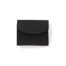 Post Production / ポストプロダクション | Flap Wallet / Italian Horse - Black