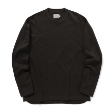 CURLY / カーリー | PLATING STITCH COTTON JERSEY TEE - Cacao