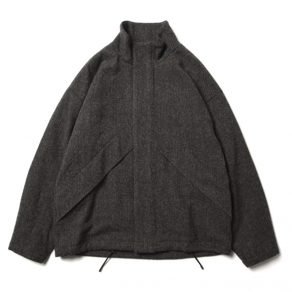 AURALEE / オーラリー | WOOL HAIRLINE LIGHT TWEED ZIP BLOUSON - Top