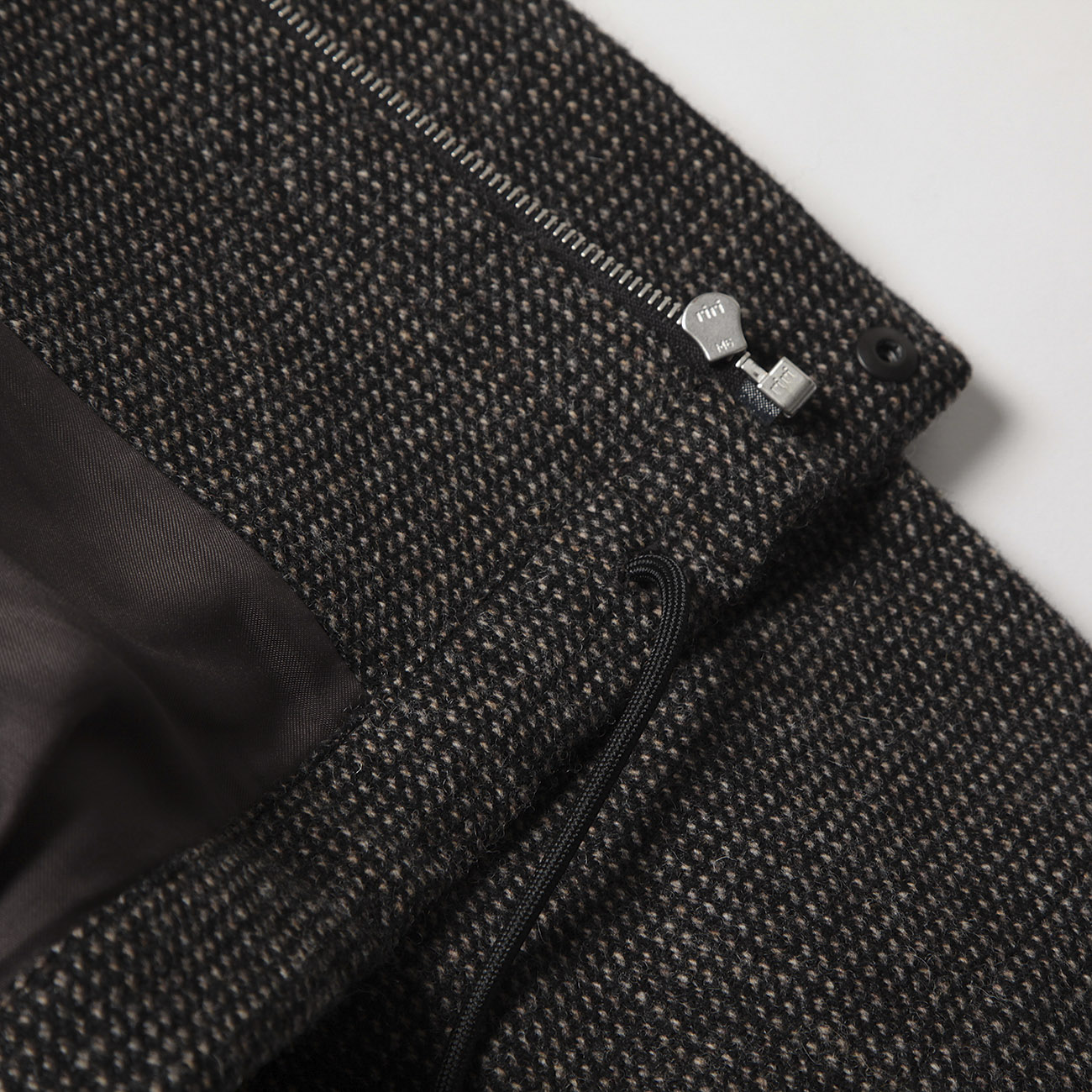 AURALEE / オーラリー | WOOL HAIRLINE LIGHT TWEED ZIP BLOUSON