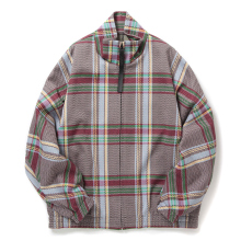 N.HOOLYWOOD / エヌハリウッド | 2242-BL06-012-peg STAND COLLAR BLOUSON - Pk Check