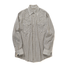 MAATEE&SONS / マーティーアンドサンズ | GUPTA WESTERN - White Plaid