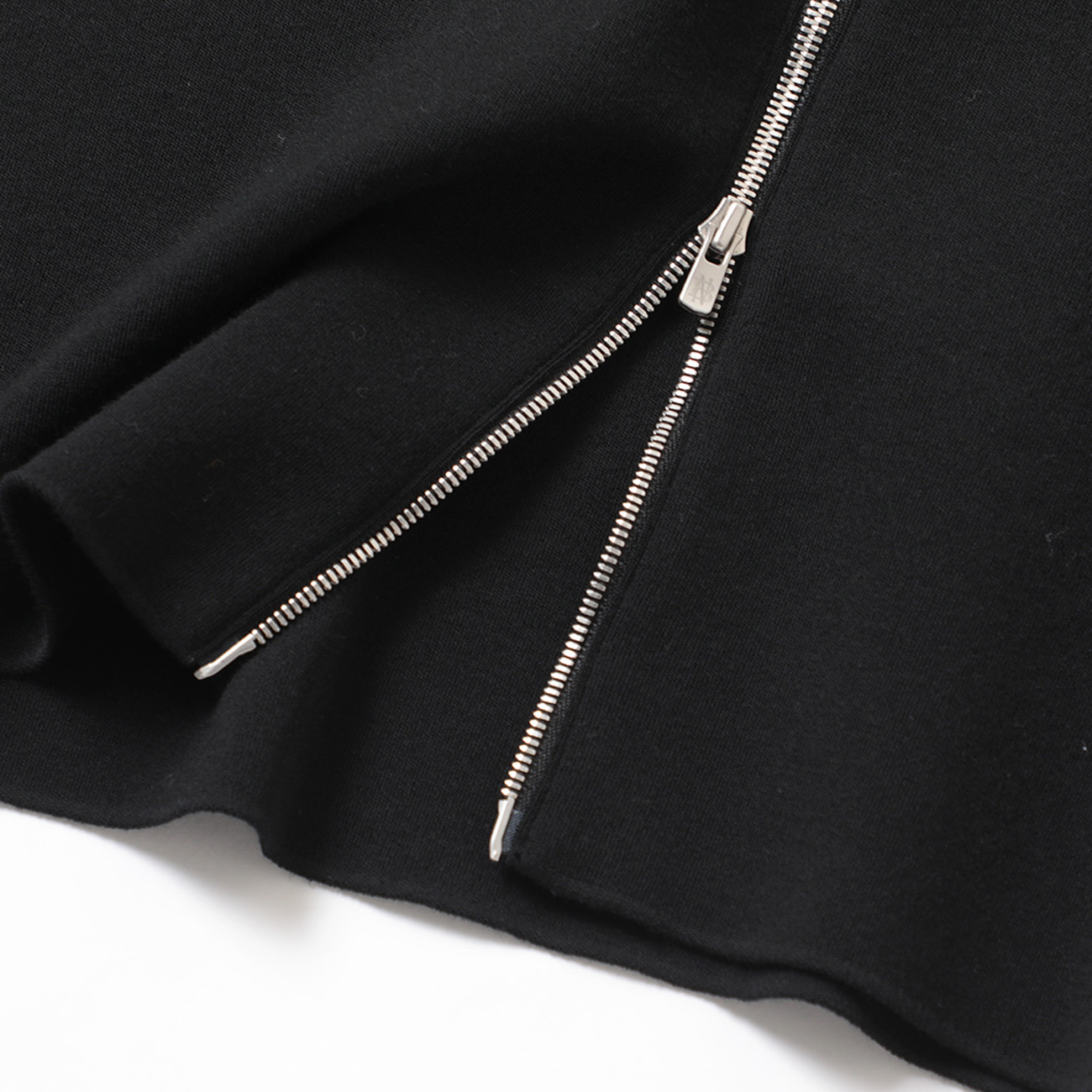 BATONER / バトナー | 32G SMOOTH WOOL POLO ZIP UP CARDIGAN (メンズ