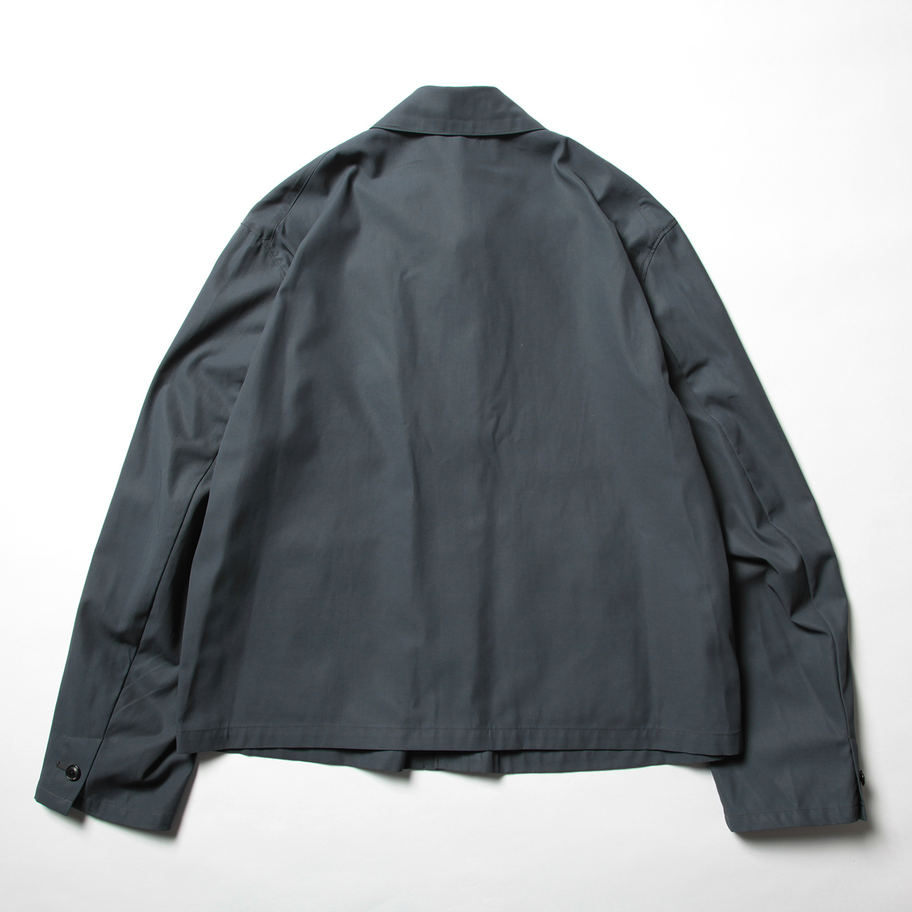 URU / ウル | COTTON GABARDINE / FLY FRONT BLOUSON - S.Green | 通販