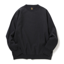 BATONER / バトナー | JUMBERCA URAKE CREW NECK (メンズ) - Navy