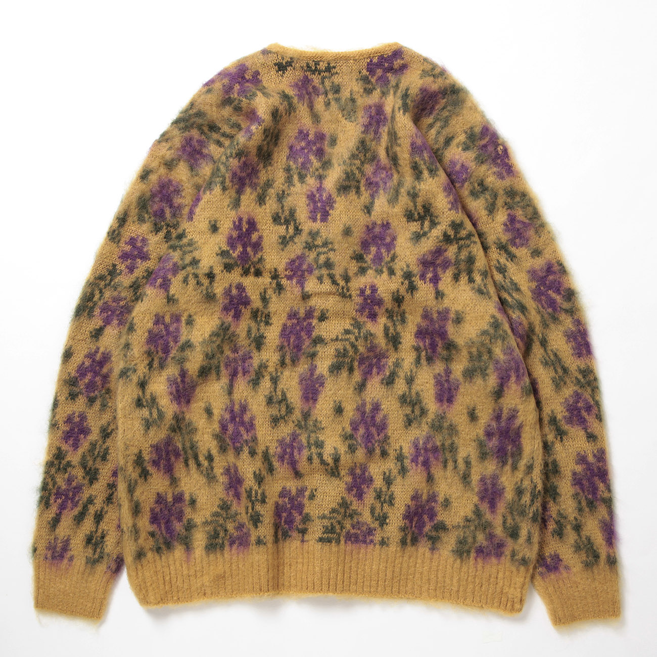 Needles / ニードルズ | Mohair Cardigan - Flower - Yellow | 通販