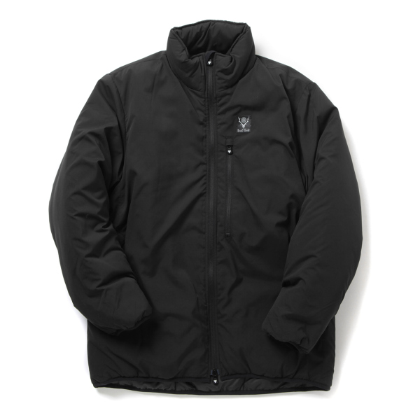 South2 West8 Insulator Jacket Poly Peach Skin B-Black | Cultizm