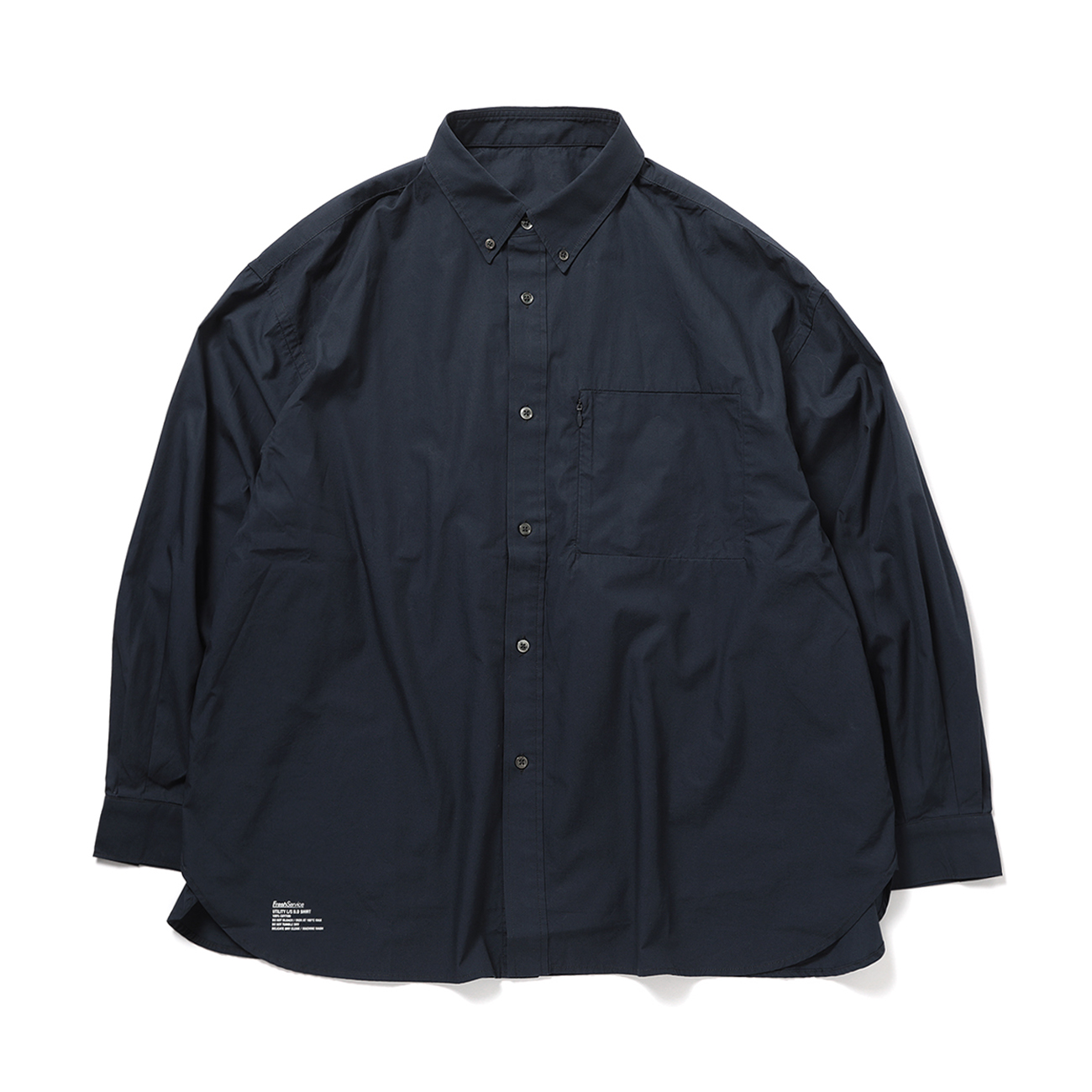 FreshService / フレッシュサービス | UTILITY L/S B.D SHIRT - Navy