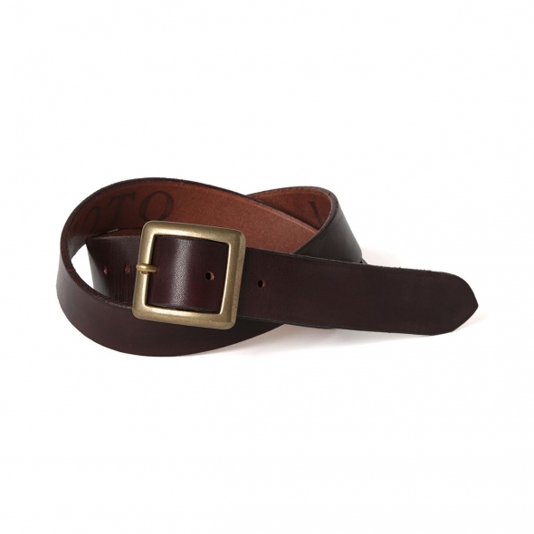 MOTO / モト | Buckle Belt 3cm BB8D - Brown | 通販 - 正規取扱店