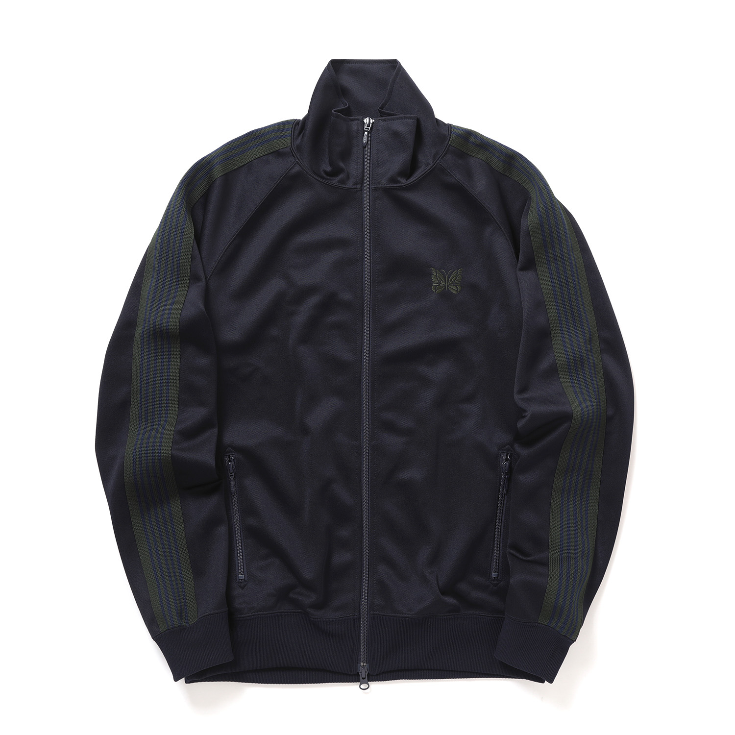 Needles / ニードルズ | Track Jacket - Poly Smooth - Navy | 通販