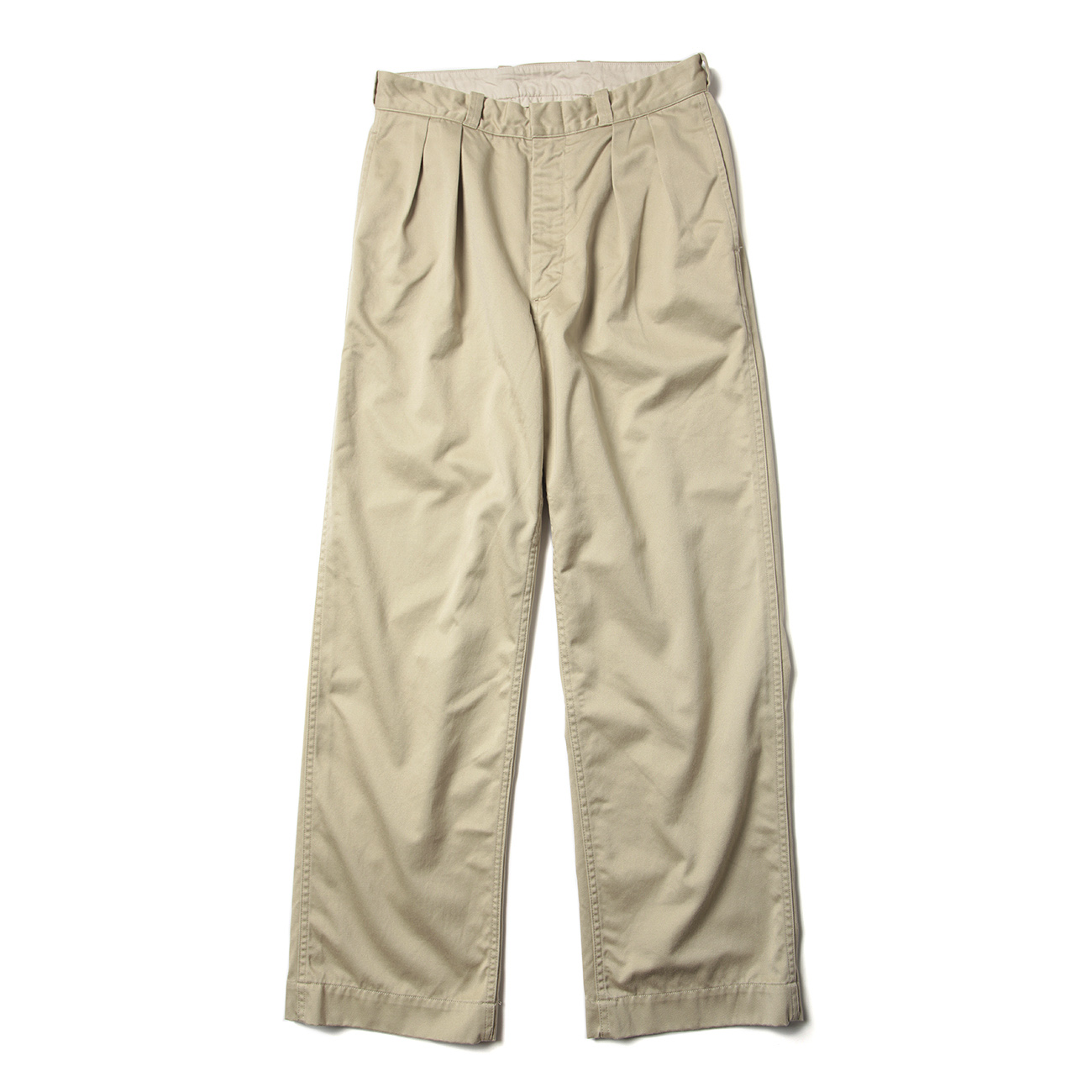 nanamica / ナナミカ | Double Pleat Wide Chino Pants - Khaki | 通販 - 正規取扱店 |  COLLECT STORE / コレクトストア