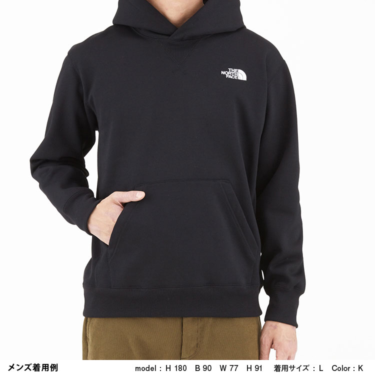 THE NORTH FACE / ザ ノース フェイス | Square Logo Hoodie - K
