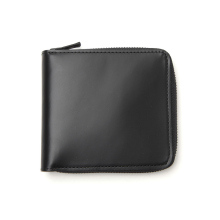 Needles / ニードルズ | Single Wallet - Steer Lthr. - Black
