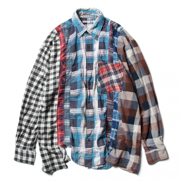 Needles / ニードルズ | Rebuild by Needles - Flannel Shirt -> 7