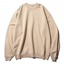 トップス AURALEE SUPER SOFT HEAVY SWEAT P/O Auralee Super Soft Heavy Sweat Hoodie Top - Gray Beige