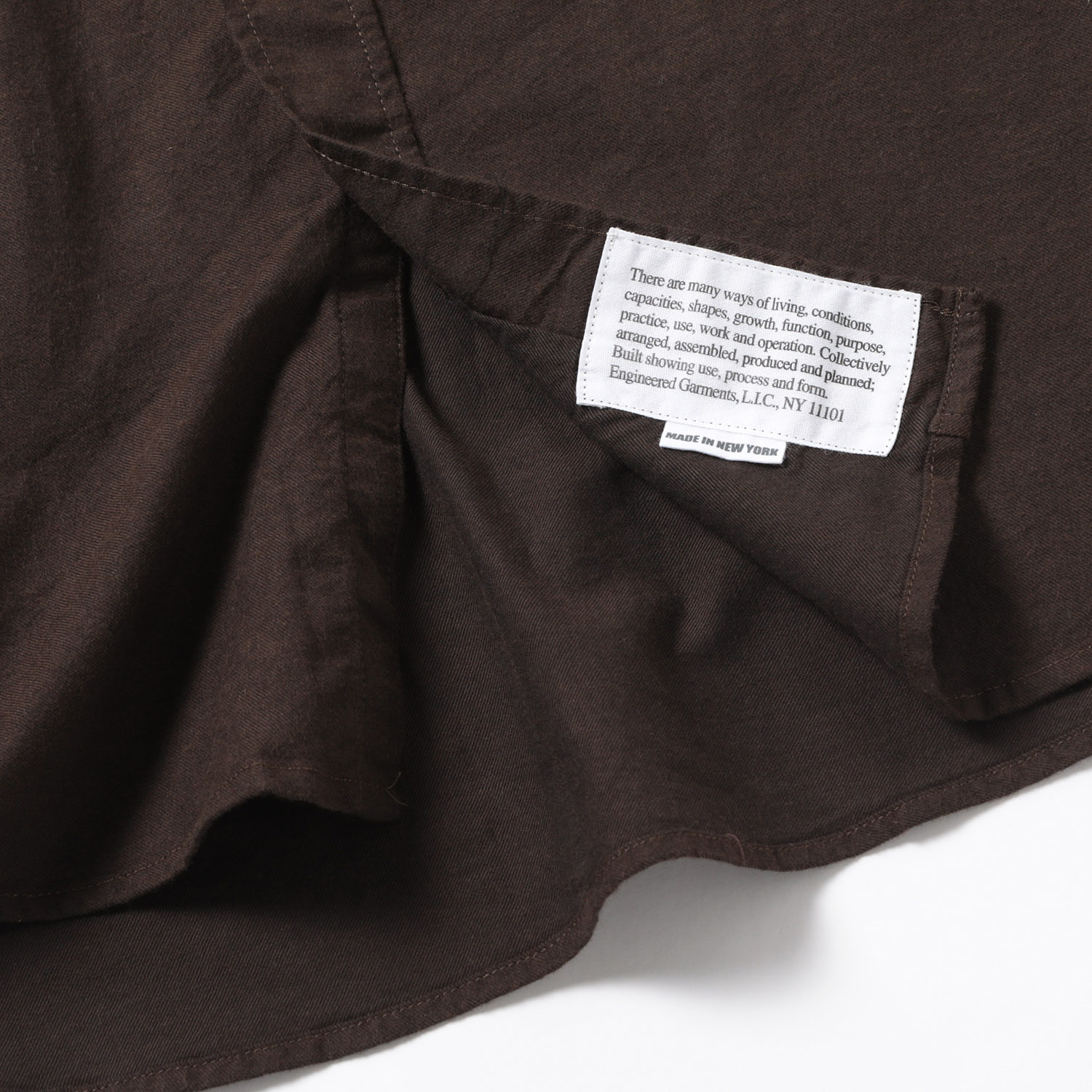 ENGINEERED GARMENTS / エンジニアドガーメンツ | Work Shirt - Cotton