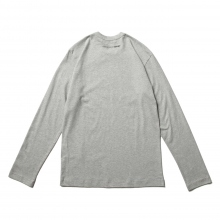 COMME des GARCONS SHIRT | cotton jersey plain with CDG SHIRT logo on back / Long sleeve - Gray