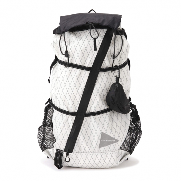 and wander / アンドワンダー | X-Pac 40L backpack - Off White | 通販