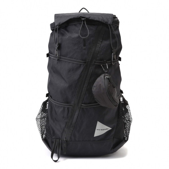 and wander / アンドワンダー | X-Pac 40L backpack - Black | 通販