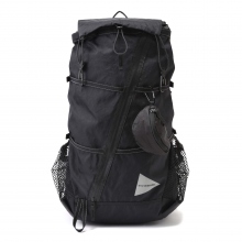 and wander / アンドワンダー | X-Pac 40L backpack - Black