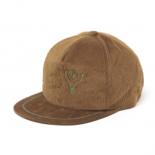 South2 West8 / サウスツーウエストエイト | Trucker Cap - 11W Corduroy - Brown