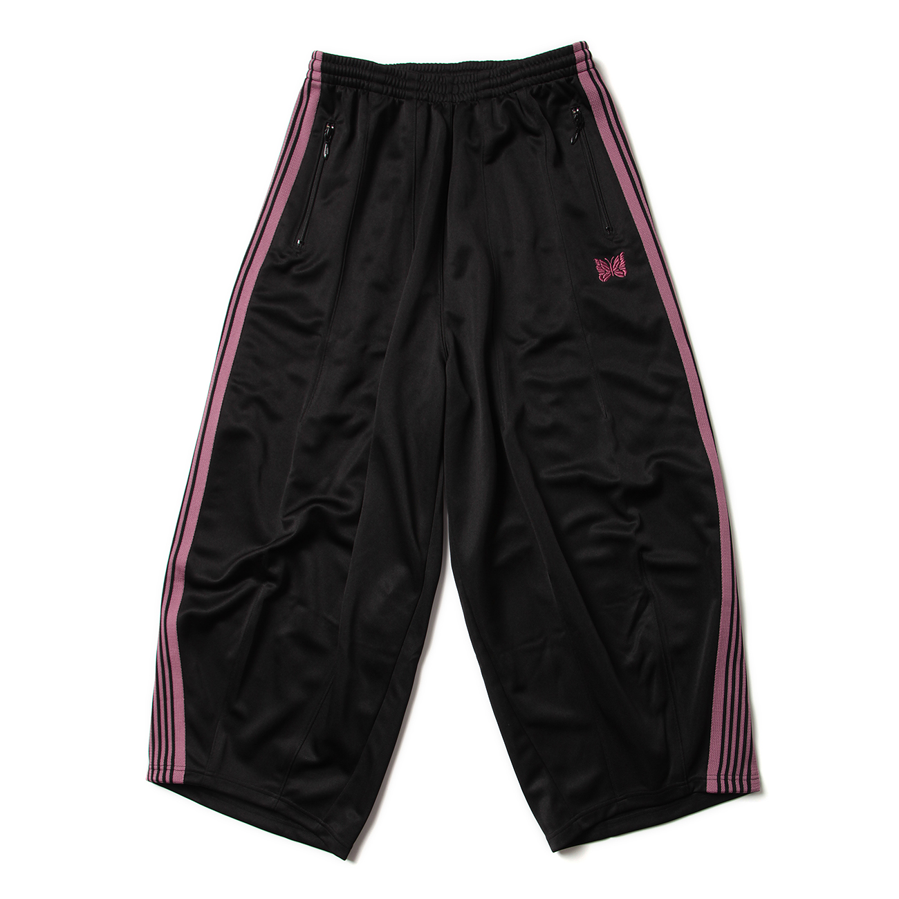 Needles / ニードルズ | H.D. Track Pant - Poly Smooth - F.Black