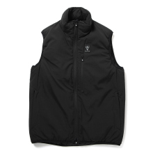 South2 West8 / サウスツーウエストエイト | Insulator Vest - Poly Peach Skin - Black