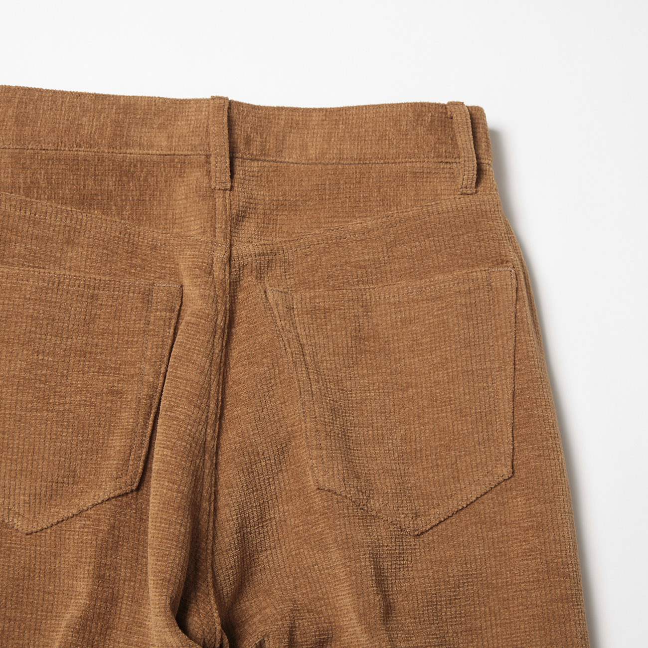 AURALEE / オーラリー | WOOL COTTON MOLE PANTS (レディース) - Brown ...