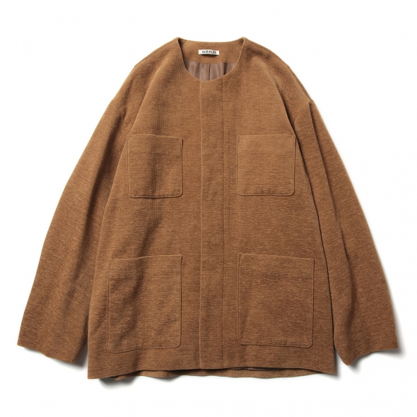 AURALEE / オーラリー | WOOL COTTON MOLE BLOUSON (レディース) - Brown | 通販 - 正規取扱店 |  COLLECT STORE / コレクトストア