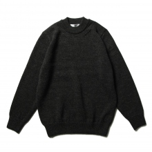 FUJITO / フジト | C/N Knit Sweater - Charcoal