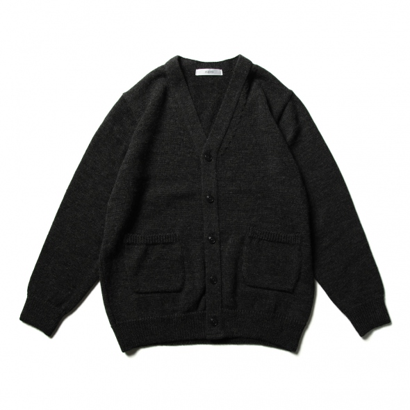FUJITO / フジト | Knit Cardigan - Charcoal | 通販 - 正規取扱店