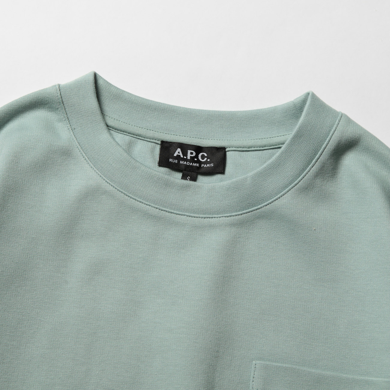 A.P.C. / アーペーセー | Roman スウェットシャツ - Green Gray | 通販