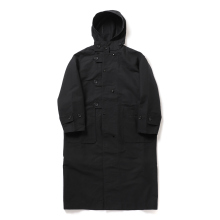 ENGINEERED GARMENTS / エンジニアドガーメンツ | Duffle Coat - Cotton Double Cloth - Black