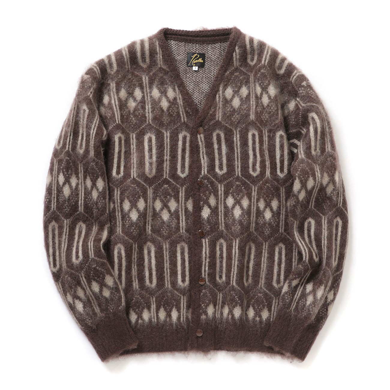 Needles / ニードルズ | Mohair Cardigan - Geometric