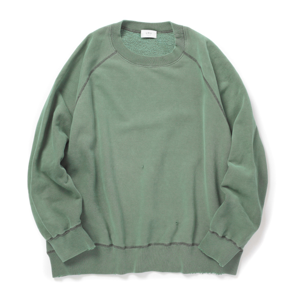 URU / ウル | CREW NECK SWEAT - Green | 通販 - 正規取扱店 | COLLECT