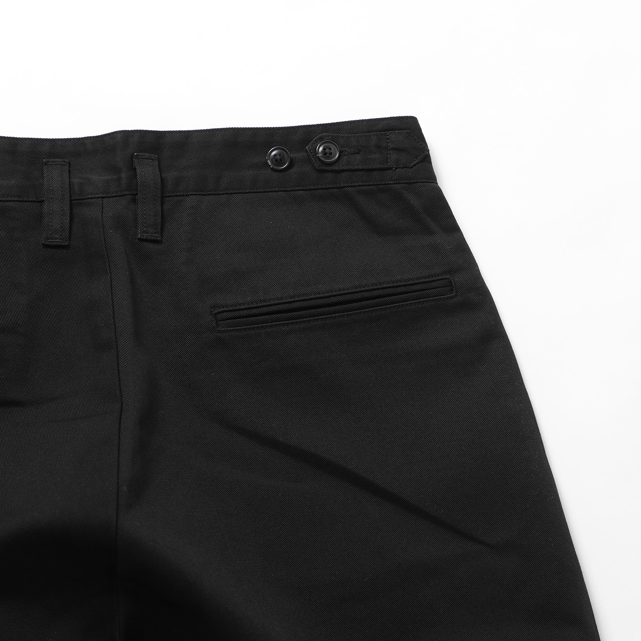 Porter Classic / ポータークラシック | GENE KELLY CHINOS - Black
