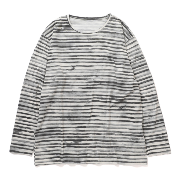 トップス Porter classic Artist Border Crewneck Porter Classic(ポータークラシック) 