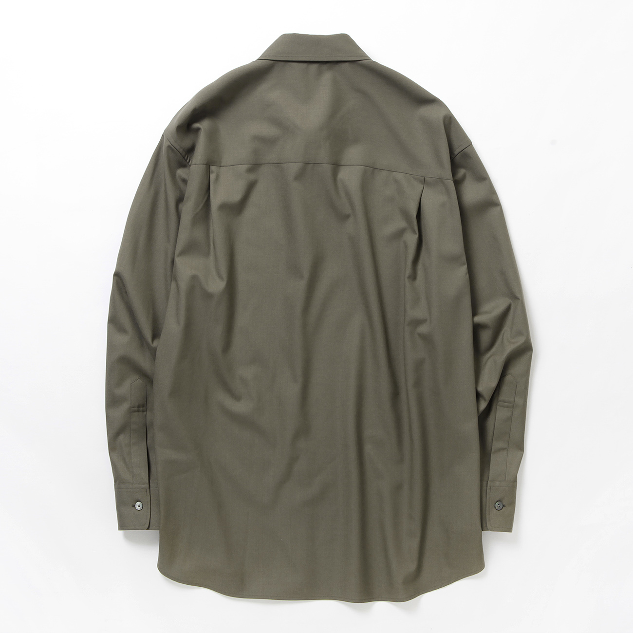 AURALEE / オーラリー | SUPER FINE TROPICAL WOOL SHIRT