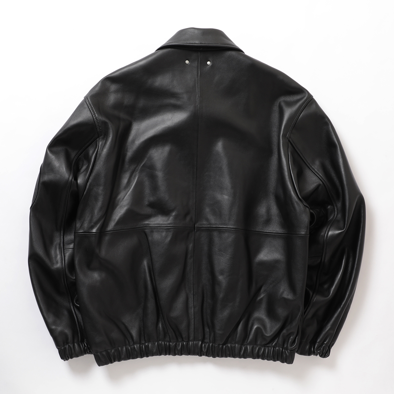 ssstein / シュタイン | SHEEP LEATHER FLIGHT JACKET - Black