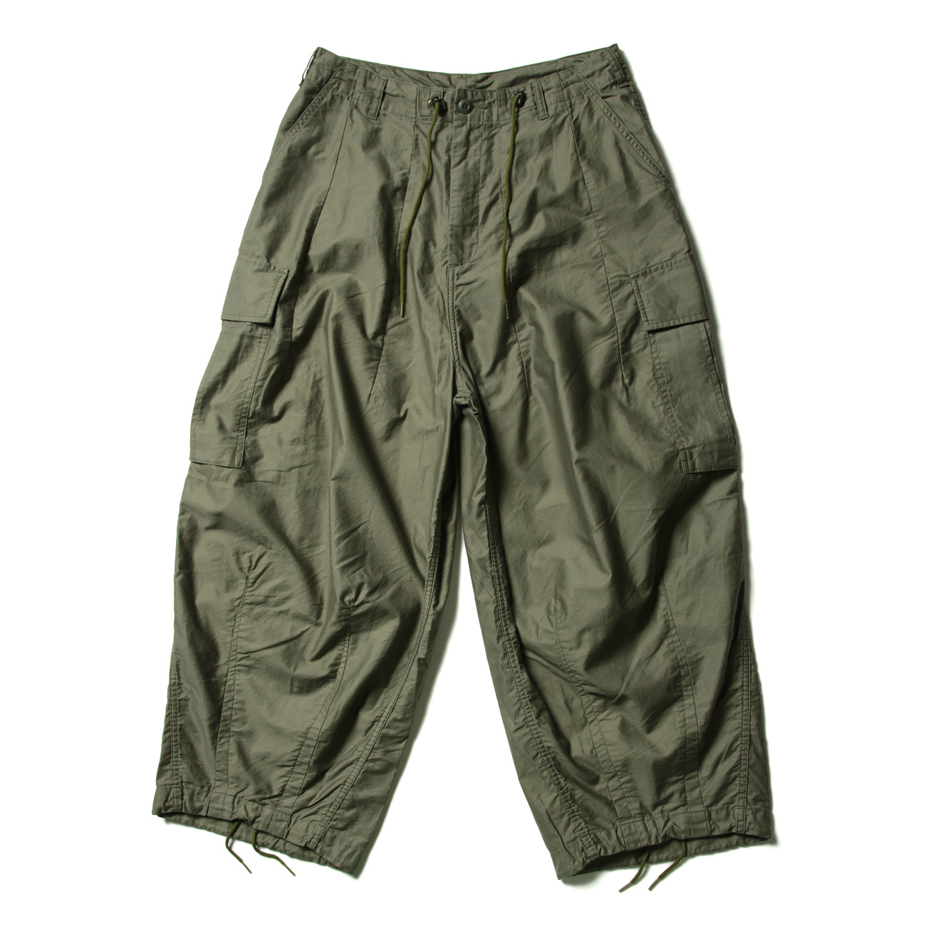 NEEDLES H.D.Pant BDU オリーブ ヒザデルパンツ-