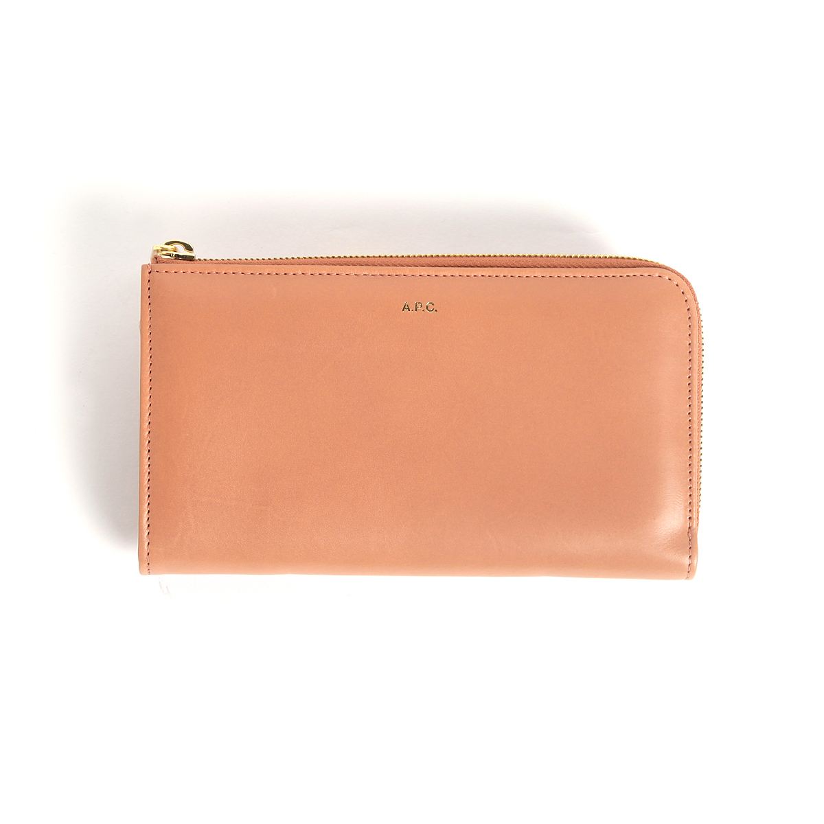 A.P.C. / アーペーセー | ロングジップウォレット - Antique Rose 