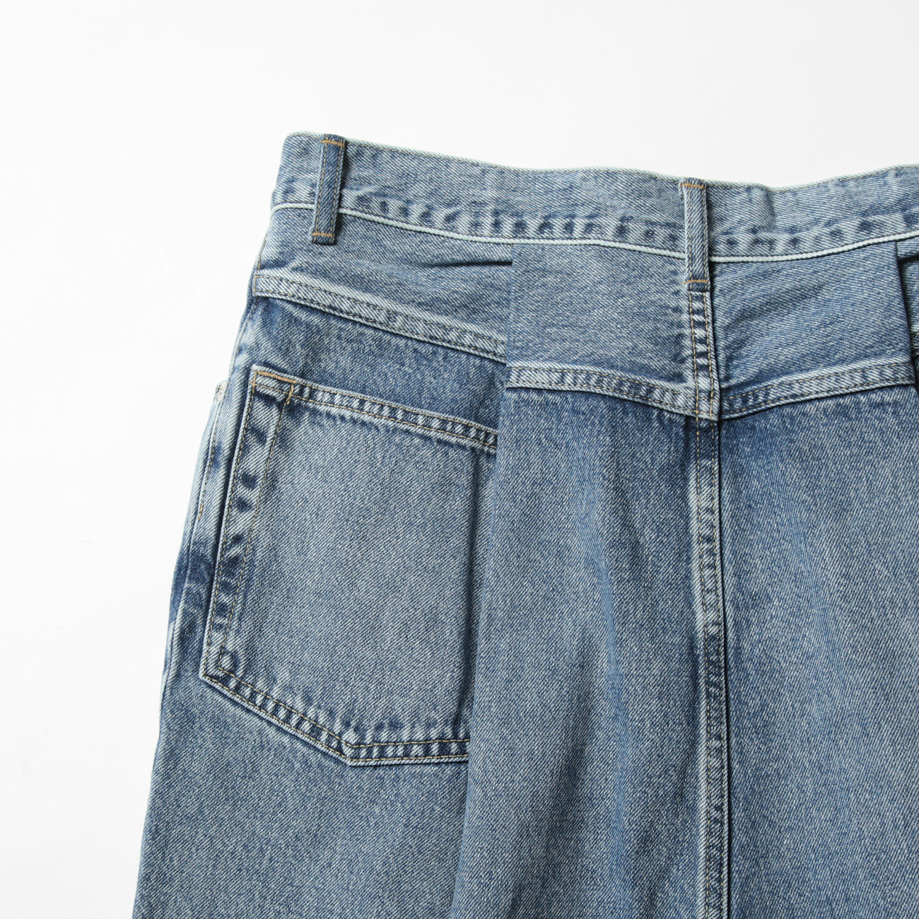 URU / ウル | COTTON DENIM / TUCK PANTS - Indigo | 通販 - 正規取扱
