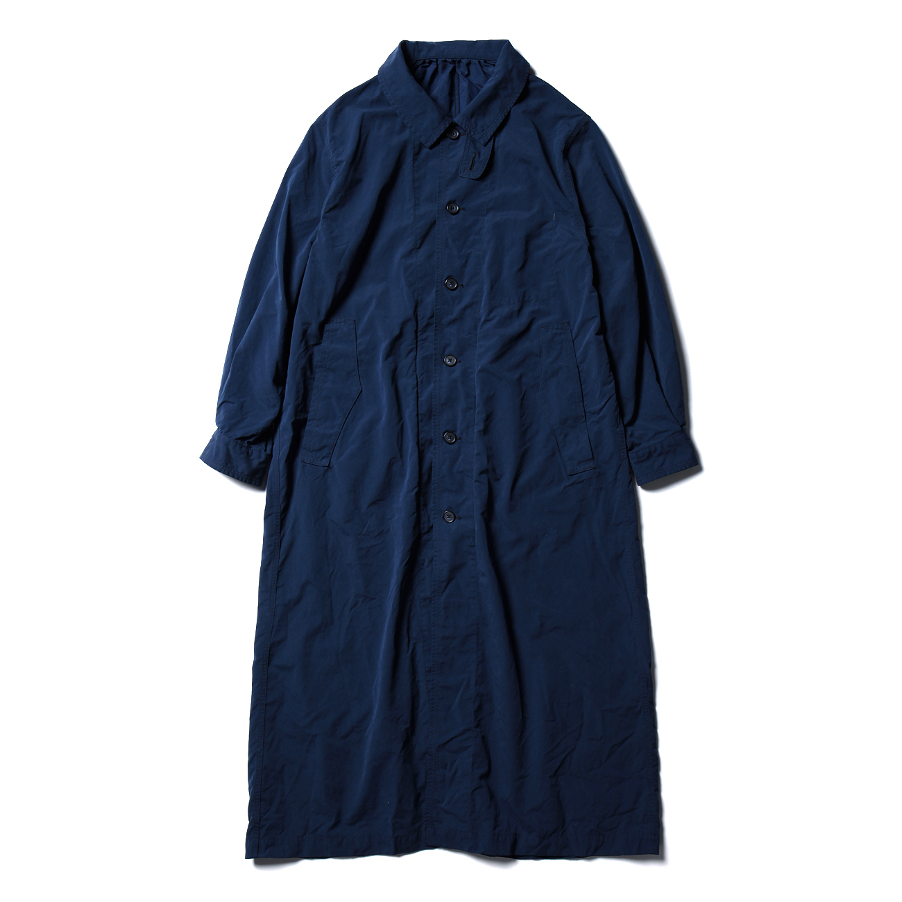 Porter Classic ブルー　ロングコート Porter Classic / ポータークラシック | WHEATHER LONG COAT - Blue