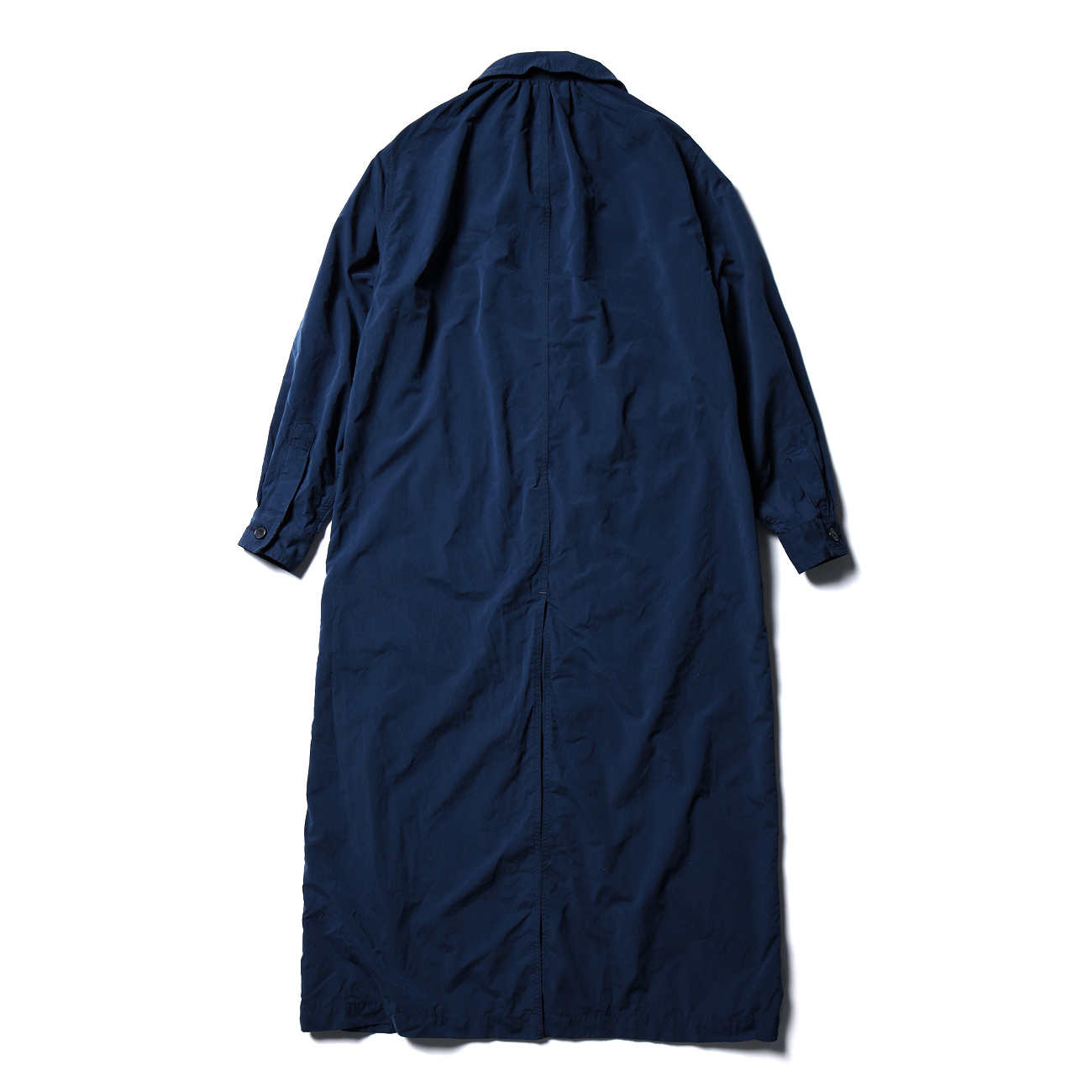 Porter Classic / ポータークラシック | WHEATHER LONG COAT - Blue