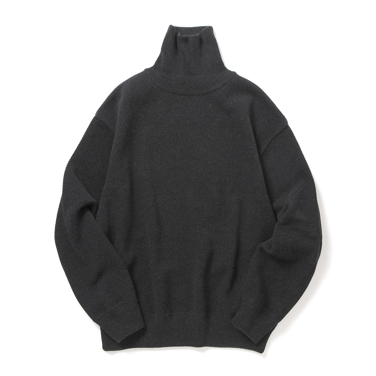 crepuscule / クレプスキュール | Cotton Cashmere Turtle Neck - C