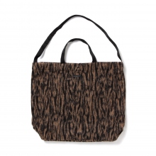 ENGINEERED GARMENTS / エンジニアドガーメンツ | Carry All Tote - Acrylic Poly Bark Jacquard - Brown