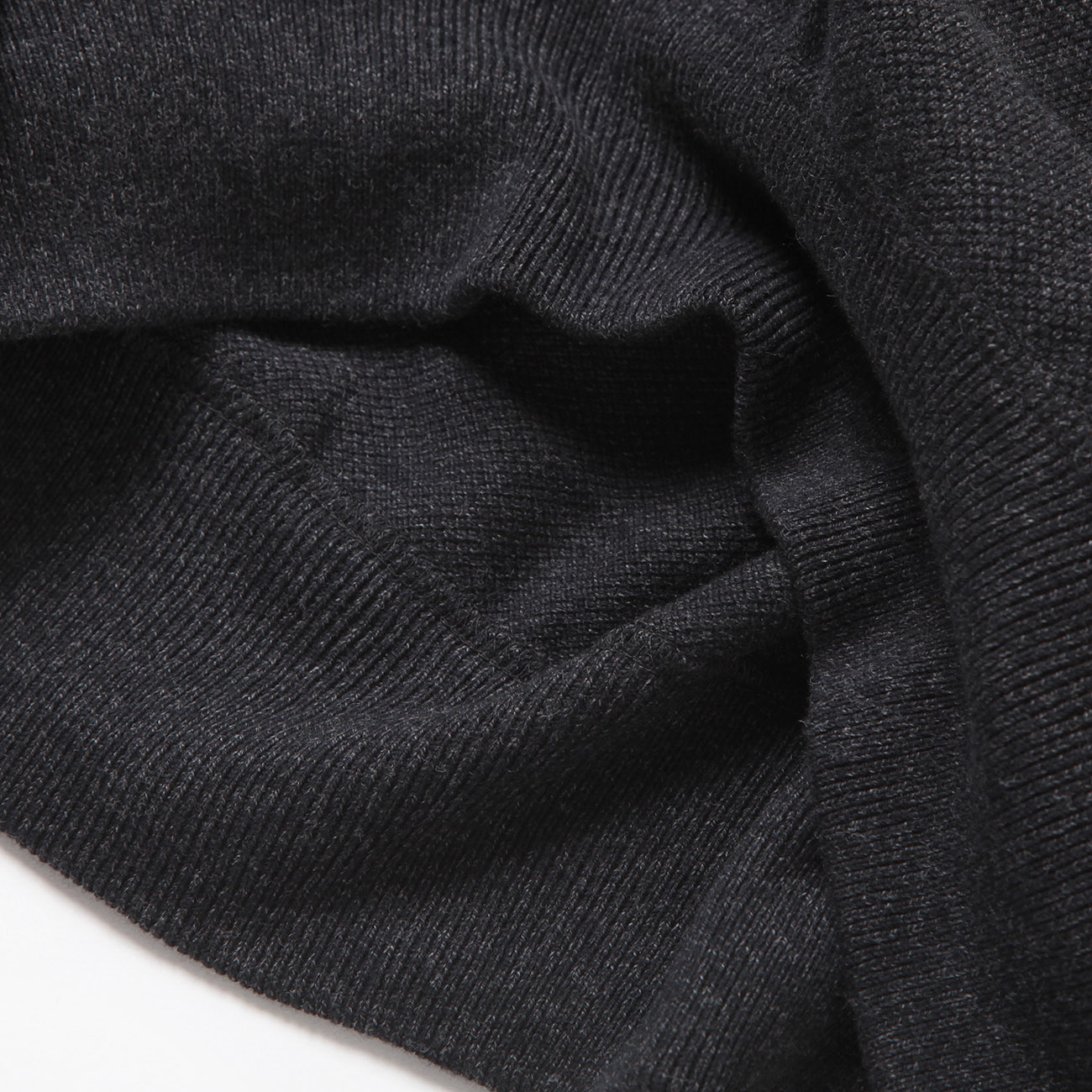 crepuscule / クレプスキュール | Light Moss Stitch Half Zip P/O