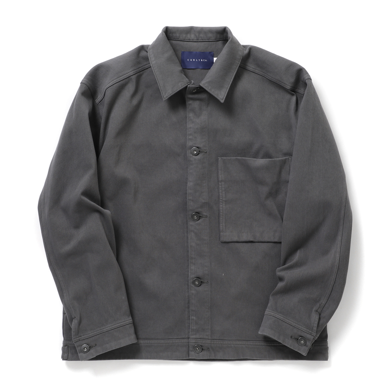 CURLY SOFT RIPPLE JERSEY L/S TEE カーリー ソフトリップルジャージー 長袖Tシャツ 日本製